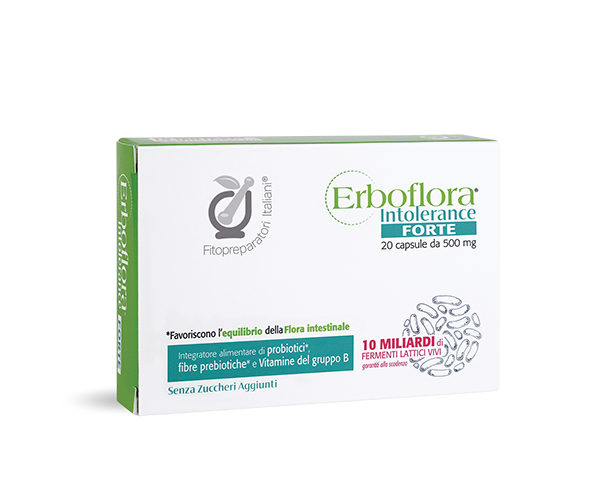 Immagine ERBOFLORA INTOLERANCE FORTE 20 CPS